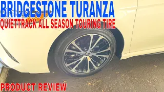 ✅  Bridgestone Turanza QuietTrack All-Season Touring Tire 235:40R19 96 V Extra Load 🔴