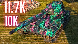 World of Tanks AMX 50 B - 11.7K Damage 8 Kills & FV215b - 10 Kills 10K Damage