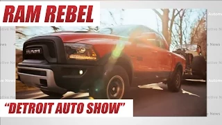 2015 RAM 1500 Rebel : Detroit Auto Show Reveal