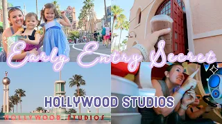 When The Park REALLY Opens | Early Entry Secret At Hollywood Studios