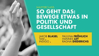 Fridays for Future & #ichbinhier: Bewege etwas in Politik und Gesellschaft (Masterclass) | #OMR19