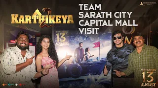 #Karthikeya2 Team Mall Visit | Releasing on Aug 13 | Nikhil, Anupama, Anupam Kher | Chandoo Mondeti