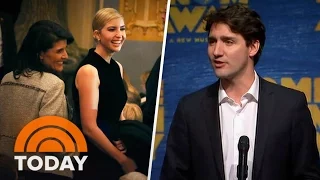Ivanka Trump Hits Broadway With Canadian PM Justin Trudeau | TODAY