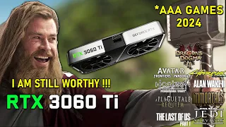 RTX 3060 Ti - Still Worthy in 2024 | Test in 15 Latest AAA Games on Ultra | 1080P - 1440P | RX 7700X