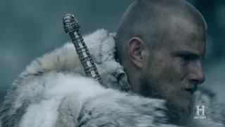 Vikings 5x20 - Bjorn sees Ragnar and the Seer (LAST SCENE)