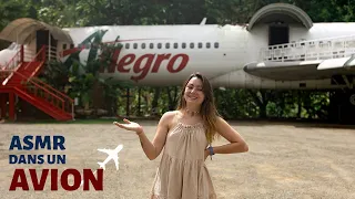 ♡ ASMR  - Visite d'un Avion aménagé ♡