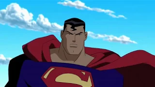 Super Man mostra a verdadeira extensão da sua força   Liga da Justiça sem Limites