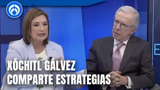 Xóchitl con Dóriga: Estrategias, agua y encuestas | Entrevista completa