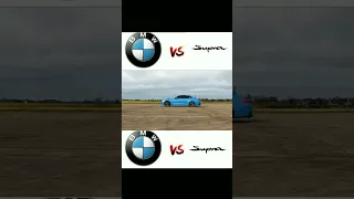 #shorts #caredit #luxury #dancemusic  Bmw vs Toyota Supra