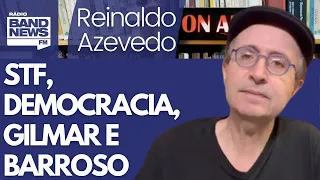 Reinaldo: Só os idiotas ironizam civilidade entre Gilmar e Barroso