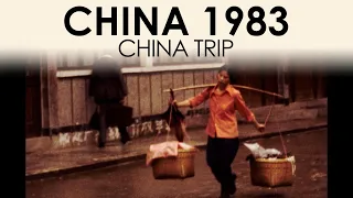 Archive footage of China in 1980s | Super 8 home movie film