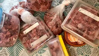 Натуральный микс для кошек🥩#сырой микс для кошек