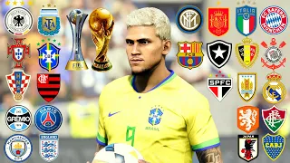 SEMIFINAL DA COPA DO MUNDO CLUBES X SELEÇÕES 2026 DE DISPUTA DE PÊNALTIS - PES 21| 4K/60