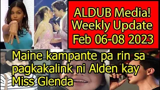 Maine Mendoza kampante pa rin sa pagkakalink ni Alden Richards kay Miss Glenda | Feb 06-08 2023