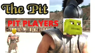 Taking On Pit Players And Killing hoppers |The Hypixel Pit Montage