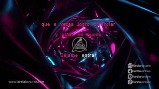 Moenia  - Dejame entrar - Karaoke