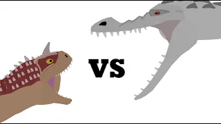 Pivot Rudy (Ice Age 3) vs Carnotaurus (Disney Dinosaur) Animation