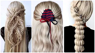 😱 10 Amazing Braided Hairstyle Tutorials 😍 Hairstyle Transformations