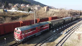 Родопската теснолинейка / гара Варвара / Mountain narrow-gauge railway Bulgaria (Rhodope Mountains)