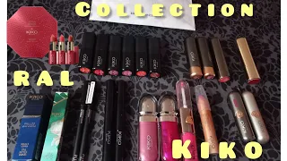 MA COLLECTION DE ROUGES A LÈVRES DE CHEZ KIKO.#kiko