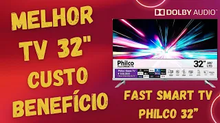 Melhor TV 32" custo-benefício | Smart TV Philco 32” PTV32G7PR2CSBLH