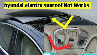 Does the Hyundai Elantra have a sunroof | Sunroof Not Working 2015/16 Hyundai Elantra