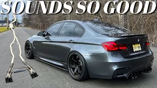 Changing The Exhaust AGAIN On My BMW F80 M3 - POV DRIVNG, FLYBYS AND MORE!