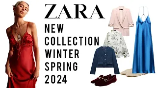 ZARA NEW WOMEN'S COLLECTION. WINTER SPRING 2024.NEW FASHION TRENDS.