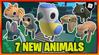 (100) How to get ALL 7 NEW ANIMALS in FIND THE ANIMALS || Roblox