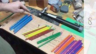 Turning Pencils into a Bottle Stopper