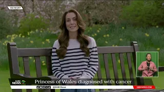 Catherine The Princess of Wales, reveals that she's being treated for cancer