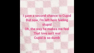 FIFTY FIFTY - Cupid 가사 (English Lyrics)