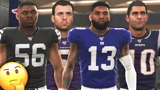 What If Every NFL Player Played for the Team that Drafted Them? Madden 20