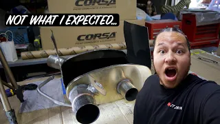 Cutting Open Corsa's NPP Valved Muffler | WHAT'S INSIDE?