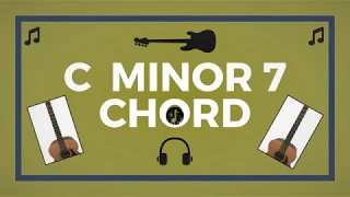 Listen: How to Play Guitar C Minor 7 Chord (Cm7) w/ Fretboard Chart