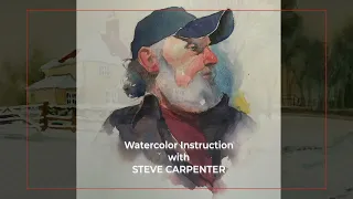 Learn to paint with watercolor with Steve Carpenter