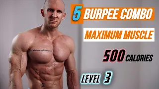 Navy Seal Burpees Workout 🥵 BEST Bodyweight At Home (HARD)