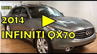 2014 | INFINITI QX70 | AWD NAVIGATION MOONROOF REAR CAMERA | #Carvision