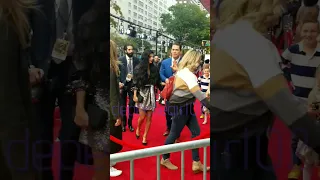 John Cena & Wife at First Red Carpet Premiere - Playing With Fire - October 26, 2019 - New York City