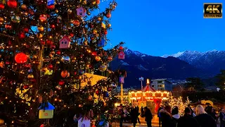 Merano - One of the Most Beautiful Christmas Market🎄 in Italy🇮🇹 - Relax Walking Mercatini di Natale🎄