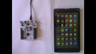 Перепрошивка микроконтроллеров Stm32 с Android устройства через программатор St-Link.