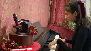 "Вечная любовь" [Une vie d’amour»] piano version by Ismailova Leyla
