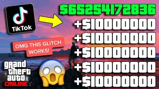 Testing Viral TikTok GTA 5 Money Glitches #3 (It Worked!?)