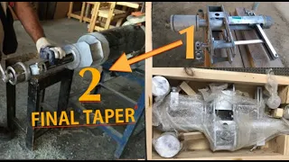 How to use Fiberglass Pipe Shaving Machine - OTA Fiberglass Pipe Shaver