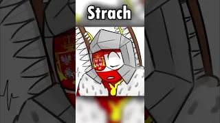 Strach 😱 / komiks Countryhumans [PL] #shorts #memy #śmieszne #humor