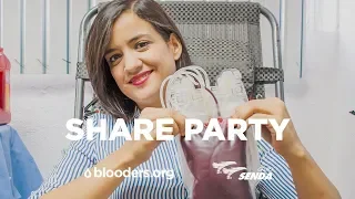 #ShareParty: Donando sangre con Grupo Senda