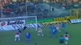 Serie A 1995-1996, day 09 Vicenza - Piacenza 1-1 (Piovani, Maini)