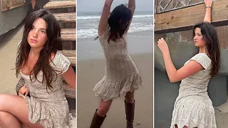 Jules LeBlanc's NEW Beach Photoshoot!