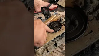 How to Connect chainsaw clutch MS180