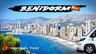 VIAGEM PELA COSTA DE ESPANHA em autocaravana - BENIDORM em autocaravana | Impecáveis Travel